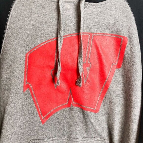 Wisconsin Badgers Athletic Hoodie Sweatshirt S - Picture 2 of 5